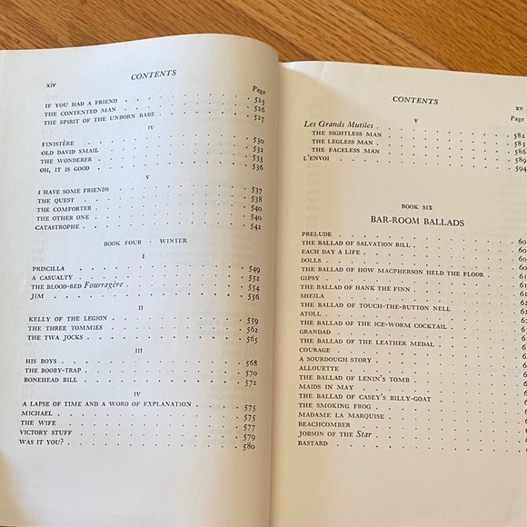 Collected poems of Robert Service poetry Canadian - Picture 12 of 14